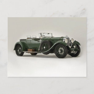 Oude auto 41 briefkaart