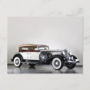 Oude auto 42 briefkaart