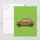 Oude auto briefkaart (Voorkant / Achterkant)
