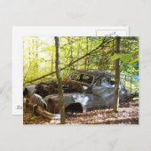 OUDE AUTO BRIEFKAART (Voorkant / Achterkant)