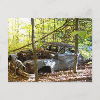 OUDE AUTO BRIEFKAART