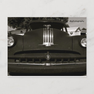 Oude auto-briefkaart briefkaart