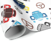 Oude auto cadeaupapier (Rol Hoek)