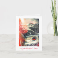Oude Auto CUSTOM Classic Cars Kaart