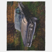 OUDE AUTO FLEECE DEKEN (Voorkant)