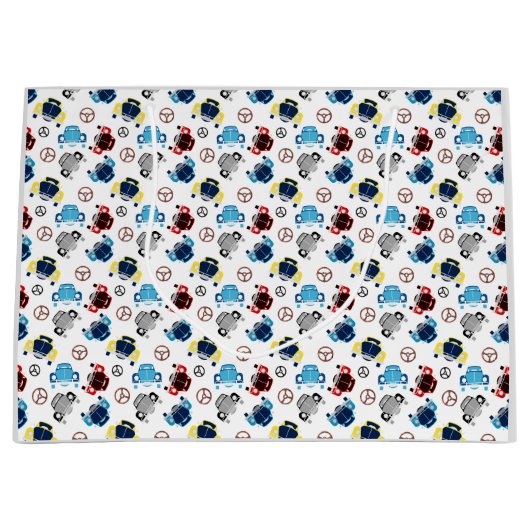 Oude auto groot cadeauzakje (Voorkant)