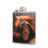 Oude auto heupfles (Links)