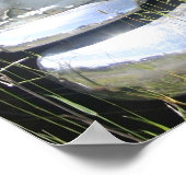 Oude auto in een Junkyard Poster (Hoek)