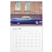 Oude auto-kalender kalender (Jan 2026)