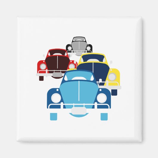 Oude auto magneet (Voorkant)