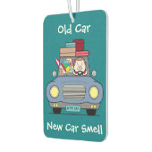 Oude auto, nieuwe autogeur luchtverfrisser (Links)
