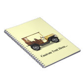 Oude auto notitieboek (Rechterzijde)