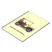 Oude auto notitieboek (Linkerzijde)