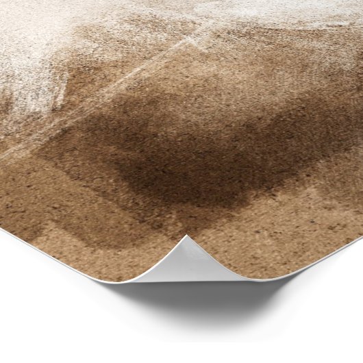 Oude auto poster (Hoek)