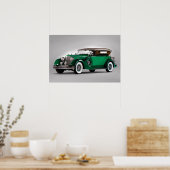 oude auto poster (Keuken)
