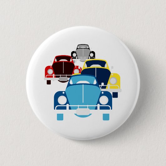Oude auto ronde button 5,7 cm (Voorkant)