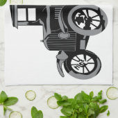 Oude auto theedoek (Gevouwen)