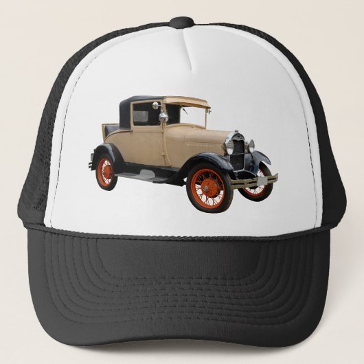 Oude auto trucker pet (Voorkant)