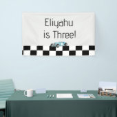Oude auto upsherin spandoek (Beurs)