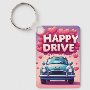 Oude Autohartjes Road Trip Sleutelhanger 🚗
