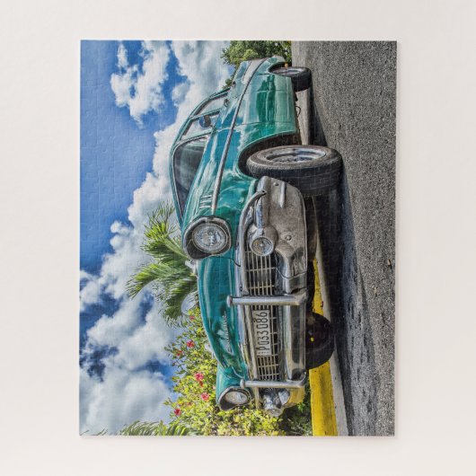 Oude Autopuzzel Legpuzzel (Verticaal)