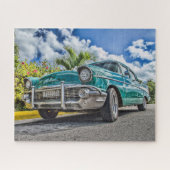 Oude Autopuzzel Legpuzzel (Horizontaal)