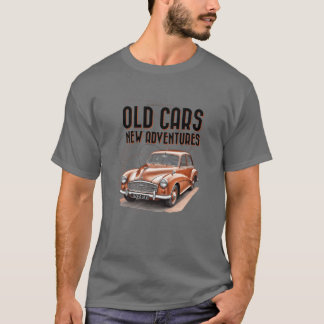 Oude auto's Nieuwe avonturen Morris Oford Kunstpri T-shirt