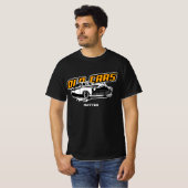Oude auto's zijn grappig Low Rider Graphic White G T-shirt (Voorkant volledig)