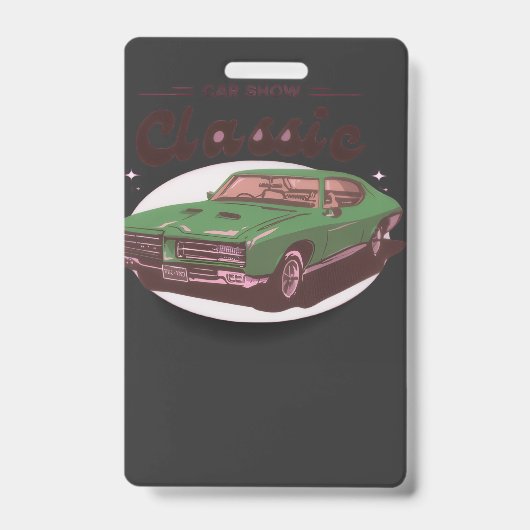 Oude Autoshow Badge (Voorzijde)