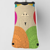 oude aztec-driehoek golfheadcover (Draai 90)