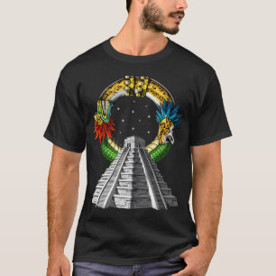 Oude Azteekse Piramide T-shirt