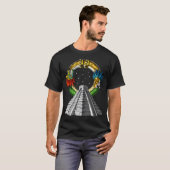 Oude Azteekse Piramide T-shirt (Voorkant volledig)