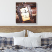 "Oude Bagage" Canvas Wrap Poster (Insitu (Slaapkamer))