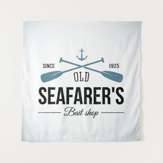 Oude baisshop voor zeevarenden wandkleed (Voorkant (horizontaal))