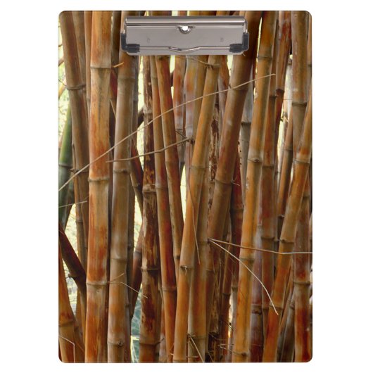 Oude Bamboe-klembord Klembord (Voorkant)