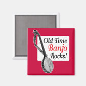 Oude Banjo Magneet (Voorkant / Achterkant)