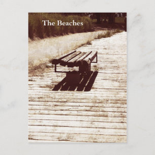 oude bank - de stranden , toronto briefkaart