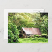 OUDE BARN BRIEFKAART (Voorkant / Achterkant)