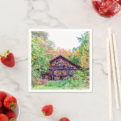 Oude Barn in de Herfst Servetten (Insitu)