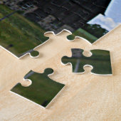 Oude Barn in de puzzel van Wisconsin Legpuzzel (Zijkant)