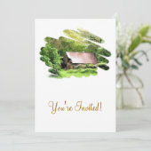 OUDE BARN KAART (Staand voorkant)