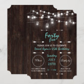 Oude Barn Mason Jars verlicht elke dag van de zond Kaart (Voorkant / Achterkant)