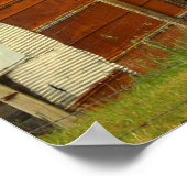 Oude Barn met tin Poster (Hoek)