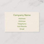 OUDE BARN VISITEKAARTJE (Achterkant)