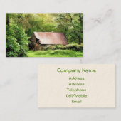 OUDE BARN VISITEKAARTJE (Voorkant / Achterkant)