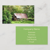 OUDE BARN VISITEKAARTJE (Voorkant / Achterkant)