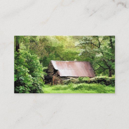 OUDE BARN VISITEKAARTJE (Voorkant)