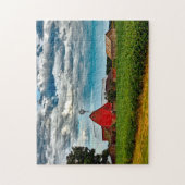 Oude Barn Wisconsin. Legpuzzel (Verticaal)
