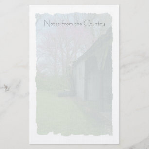 Oude barnsteen briefpapier