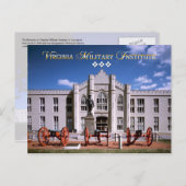 Oude Barracks (Stonewall Jackson Arch), VMI Briefkaart (Voorkant / Achterkant)